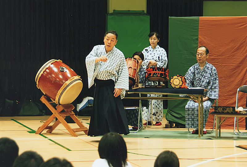 成蹊中学　歌舞伎ワークショップ2
